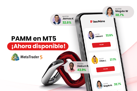El PAMM de Doo Prime ya está disponible en MT5