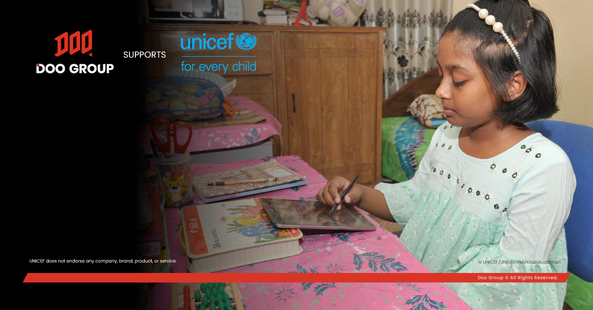 Doo Group 携手联合国儿童基金香港委员会 赋能亚洲学童的非凡未来