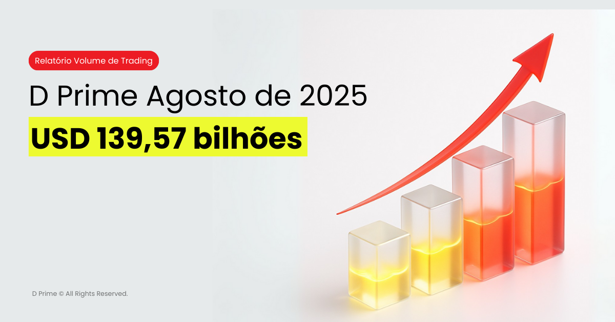 D Prime Registra Forte Volume de Trading em Agosto de 2025