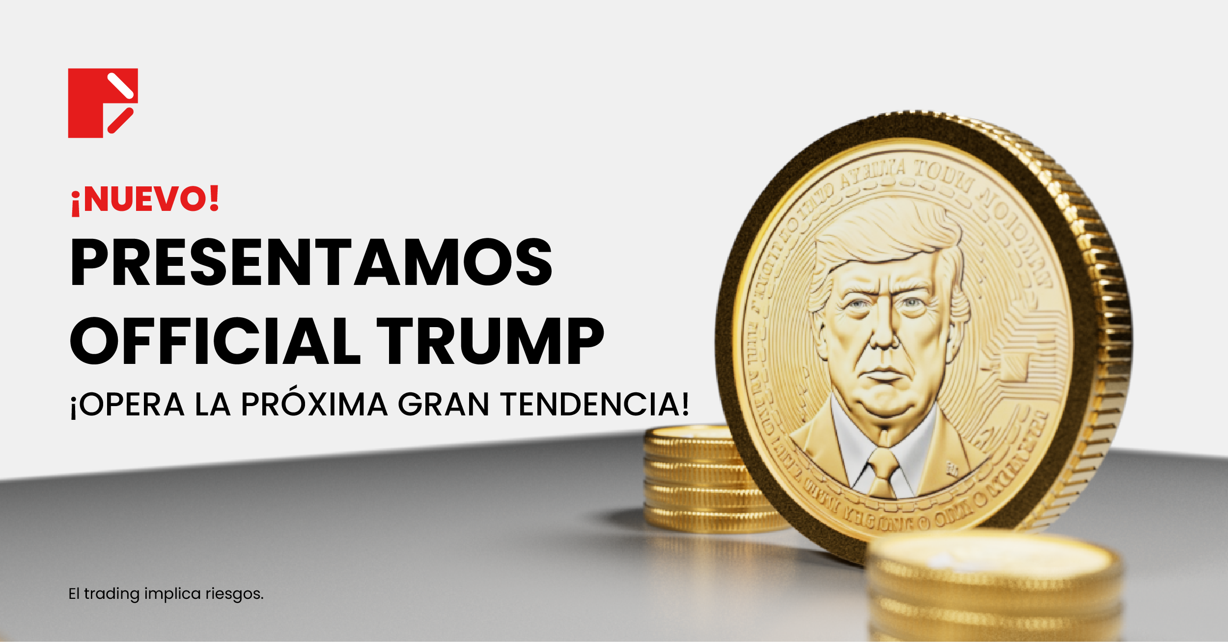 OFFICIAL TRUMP (TRUMP/UST) ahora disponible en Doo Prime